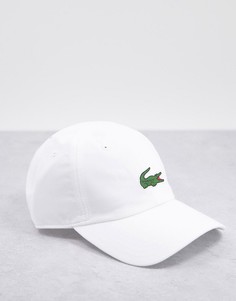 Бейсболка с логотипом Lacoste Sport-Белый