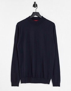 Темно-синий джемпер HUGO San Matteo 3