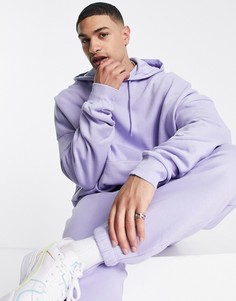Oversized-худи фиолетового цвета от комплекта ASOS DESIGN-Фиолетовый цвет