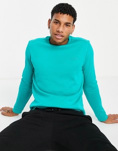 Свитшот с крупным логотипом спереди BOSS Athleisure Salbo-Зеленый цвет