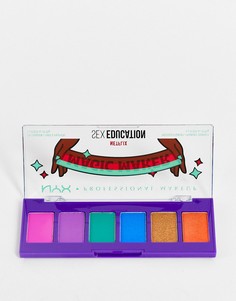 Палетка теней NYX Professional Makeup X Netflixs Sex Education – Magic Maker-Разноцветный