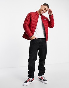 Красный пуховик с воротником-стойкой Jack & Jones Essentials