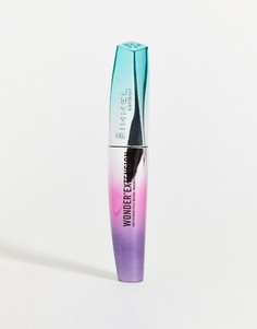 Тушь для ресниц с удлиняющим эффектом Rimmel London Wonder Extension - Very Black (Очень черный)-Черный цвет