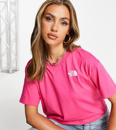 Светло-розовый кроп-топ The North Face Simple Dome – эксклюзивно для ASOS-Розовый цвет