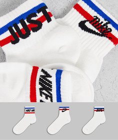 Белые носки Nike Everyday Essential-Белый