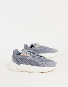 Серые кроссовки adidas Originals Ozelia-Серый