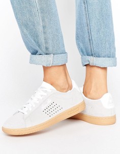 Серые замшевые кроссовки Le Coq Sportif Arthur Ashe-Серый