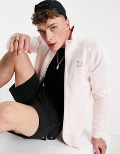 Розовая куртка Puma Summer Luxe T7-Розовый цвет