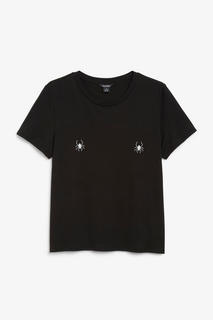 Футболка в стилистике Хэллоуина Monki