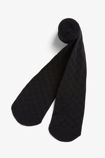 Black checkered tights Monki