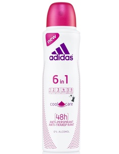 Дезодорант-антиперспирант Adidas 6 in 1 Cool & Care 150 мл