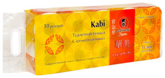 Туалетная бумага Maneki Kabi аромат ромашки 3 слоя 10 шт