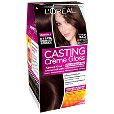 Краска для волос LOreal Paris Casting Creme Gloss 323 черный шоколад