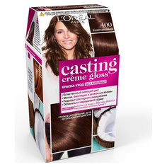 Краска для волос L`Oreal Paris Сasting Creme Gloss 400 каштан