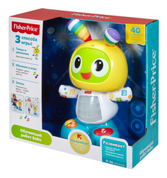 Мягкая развивающая игрушка Fisher-Price Робот Бибо