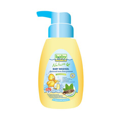 Гель для купания babyline с мятой и солодкой для детей с первых дней жизни, 260 мл