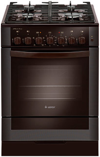 Комбинированная плита GEFEST ПГЭ 6502-02 0045 Brown Гефест