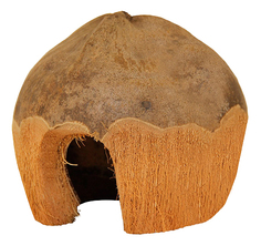 Домик для грызуна Triol кокос, 10х13х13см, цвет коричневый