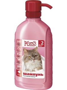 Шампунь-бальзам для кошек Ms. Kiss Роскошная львица для длинной шерсти, 200 мл