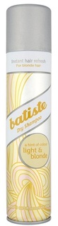 Сухой шампунь BATISTE Light Brilliant Blonde, 200 мл