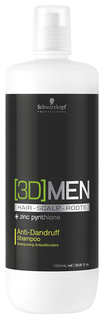 Шампунь Bonacure [3D]MEN Anti-Dandruff Shampoo 1000 мл Schwarzkopf Professional