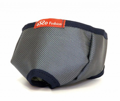 Намордник для кошек OSSO Fashion, серый, M, вес кошки от 4 до 6 кг