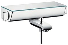 Смеситель для ванны Hansgrohe Ecostat Select 13141000 хром