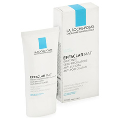 Эмульсия La Roche-Posay Effaclar Mat увлажняющая, матирующая, себорегулирующая, 40 мл