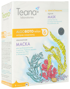 Маска для лица Teana AlgoBotoRelax Очищающая 30x5 г
