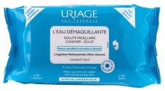 Влажные салфетки Uriage Eau Micellaire Thermale Wipes 25 шт