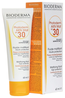 Солнцезащитное средство Bioderma Photoderm AKN Mat SPF 30 40 мл