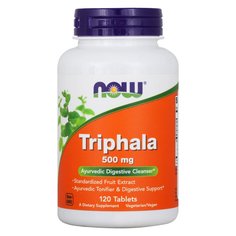 Для пищеварения NOW Triphala 500 мг таблетки 120 шт.