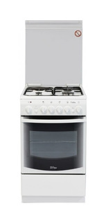 Комбинированная плита DeLuxe 506031.00 White