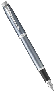Ручка перьевая Parker IM Core - Light Blue Grey CT, F