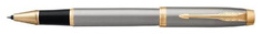 Ручка-роллер Parker IM Core - Brushed Metal GT, F, BL