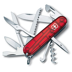 Мультитул Victorinox Huntsman 1.3713.T 91 мм красный, 15 функций