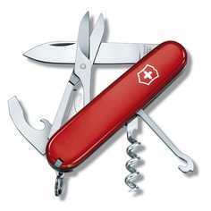 Мультитул Victorinox Compact 1.3405 91 мм красный, 15 функций