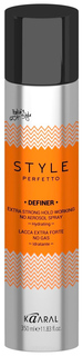 Лак для волос Kaaral Style Perfetto Definer Extra Strong Hold Working 350 мл
