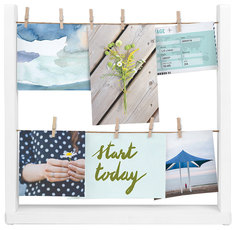 Панно для фотографий настольное HANGIT белое Umbra