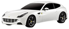 Радиоуправляемая машинка Rastar Ferrari FF 1:24 белая