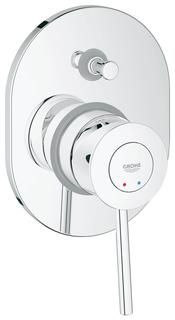 Смеситель для встраиваемой системы Grohe BauClassic 29047000 серебристый