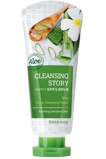 Пенка для умывания Welcos Cleansing Story Foam Cleansing Aloe 120 г