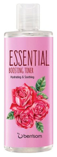 Тоник для лица Berrisom Essential Boosting Toner Rose 265 мл