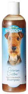 Шампунь для кошек и собак Bio-Groom Bronze Lustre бронзовый для коричневой шерсти, 355 мл