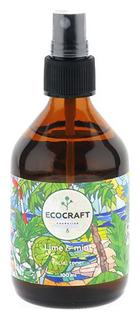 Тоник для жирной и проблемной кожи EcoCraft Lime and mint 100 мл