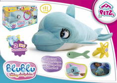 Мягкая игрушка IMC Toys Дельфин интерактивный Blublu со звуковыми эффектами