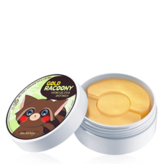 Патчи для глаз гидрогелевые Gold Racoony Hydrogel Eye & Spot Patch Secret Key