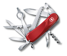 Мультитул Victorinox Evolution 23 2.5013.E 85 мм красный, 17 функций