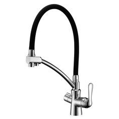 Смеситель для кухонной мойки LEMARK Comfort LM3070C черный