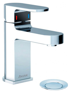 Смеситель для умывальника Ravak Chrome CR 011.00 с донным клапаном, X070053
